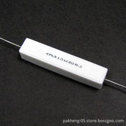 1 to 25W Cement Resistor in 12 Different Forming Type, with Low Temperature Coefficient